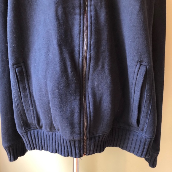 Calvin Klein Men’s Blue Zipper Sweater Jacket - Size XL - Picture 3 of 8